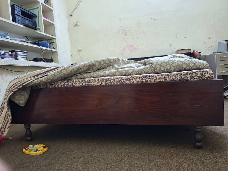 wooden bed set 1