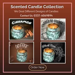 Candles \ Candle Scent \ Fancy Candle \ Candle Wax \ Luxury Candle Jar