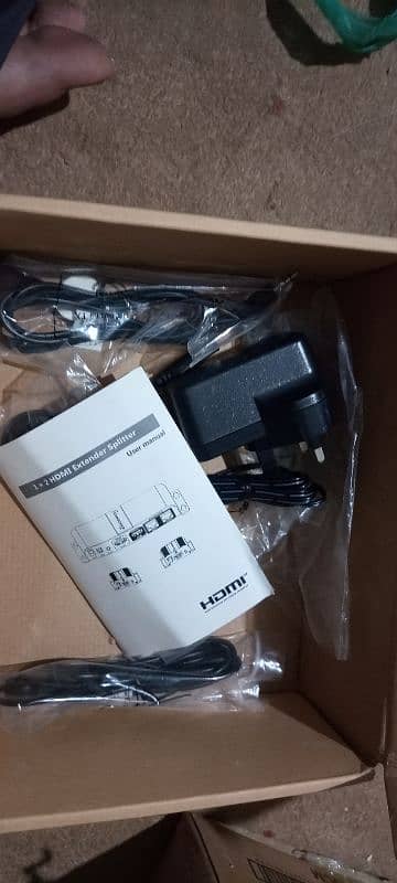 HDMI Extender 1080P@60HZ 1x2 Splitter Device Over CAT6 / CAT6A / CAT7 2