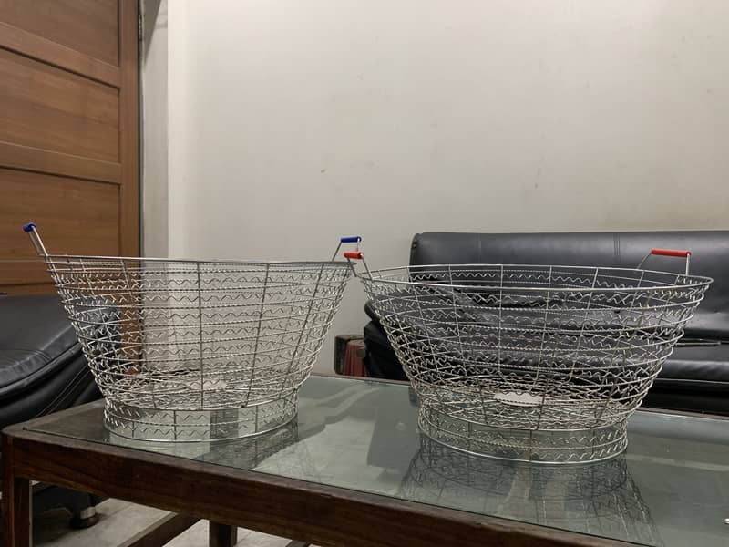 HANDMADE IRON BASKET for storage purpose. 0