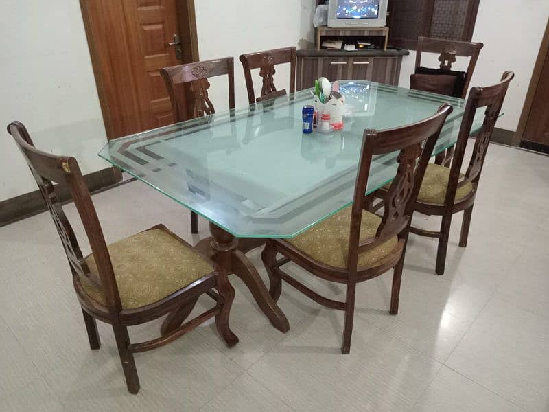 Glass Dining Table For Sale 0