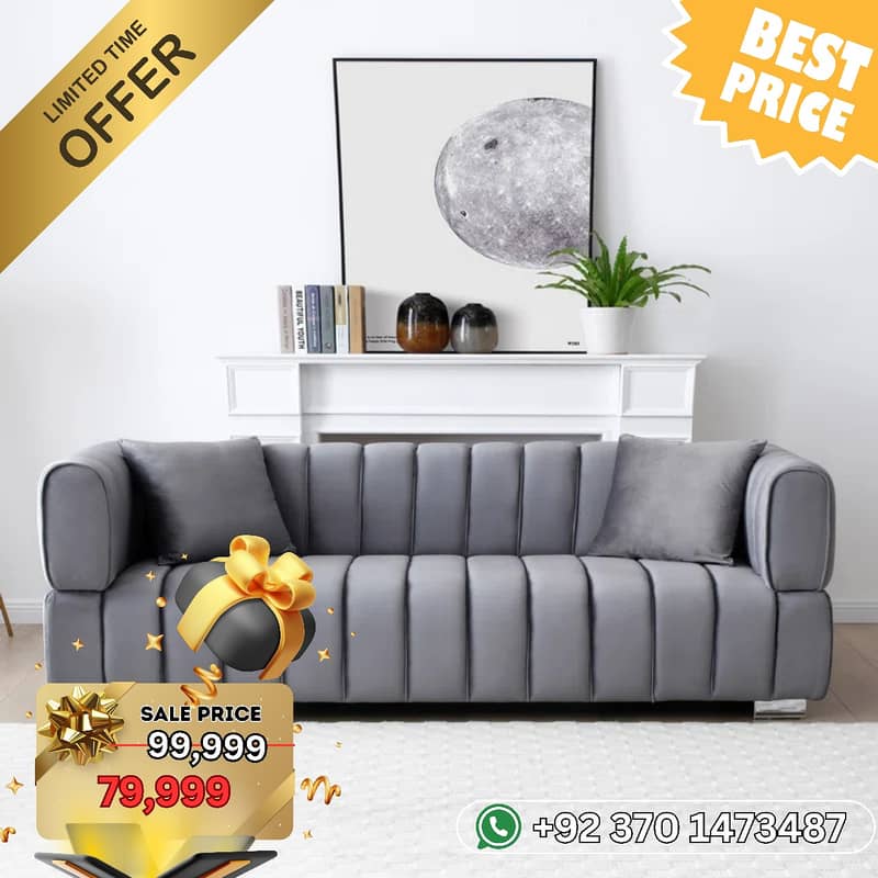 Sofa Set/wooden sofa/poshish sofa/luxury sofa 3