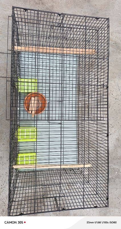 iron cage with 2 kikar boxes 4