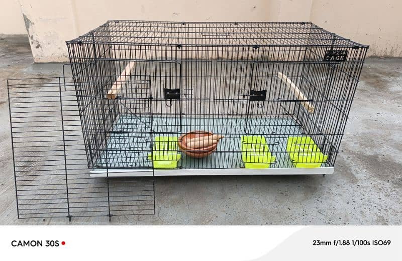 iron cage with 2 kikar boxes 5