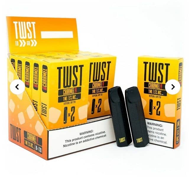 Twst Disposable Vape Pen 250 Puffs 240mAh (2pcs/pack) 0