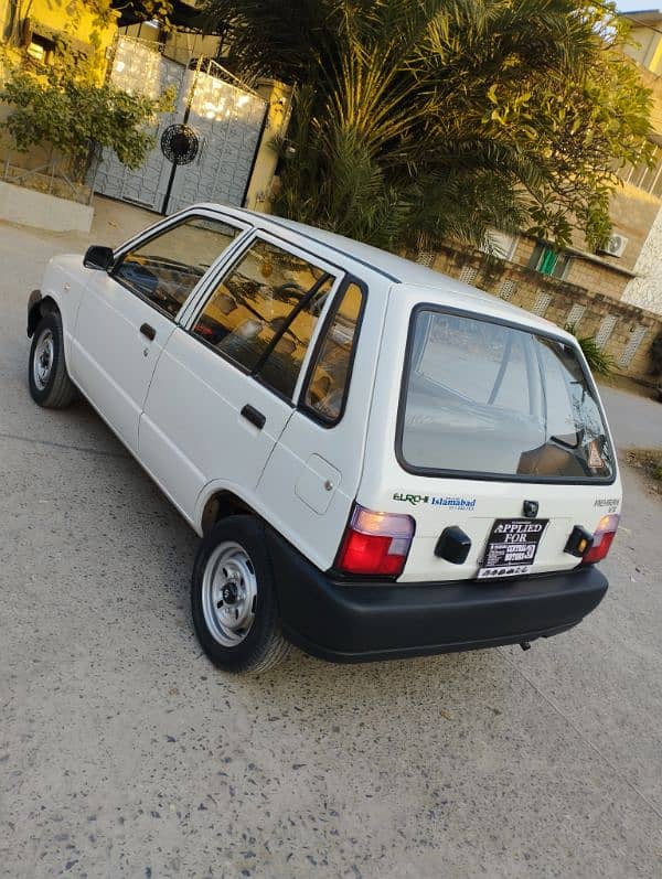 Suzuki Mehran VX 1165000 total genuine Islamabad registered 5