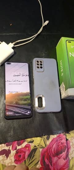 Infinix Note 8 no open no rapier original box original charger