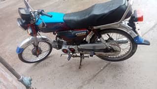 Honda 70 model 2013 Lahore ka nmbr hai