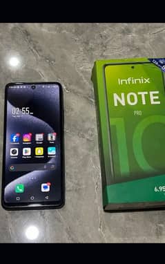 infinix note 10 pro all ok hai 8/128