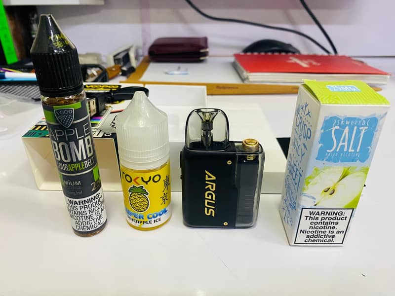 Voopoo Argus P2 Pod Kit (Just Like New) With Flavours 3