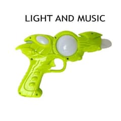 Musical Sound Pistol Gun for Kids with Flashing Light Gun Toy