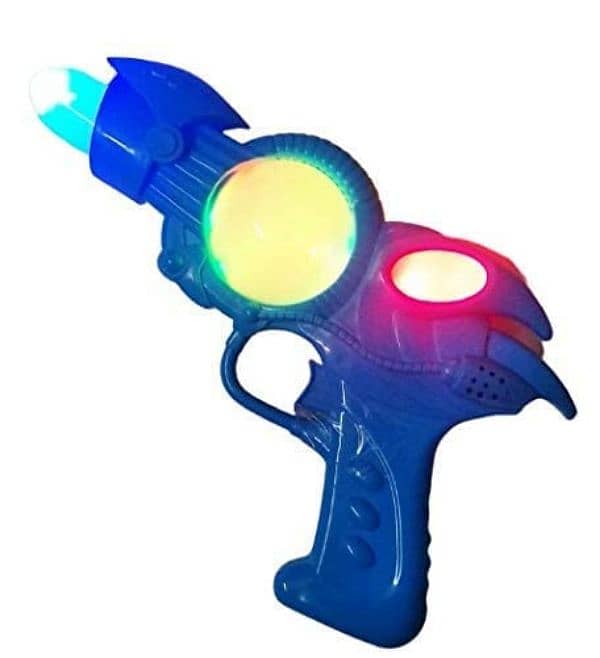 Musical Sound Pistol Gun for Kids with Flashing Light Gun Toy 2