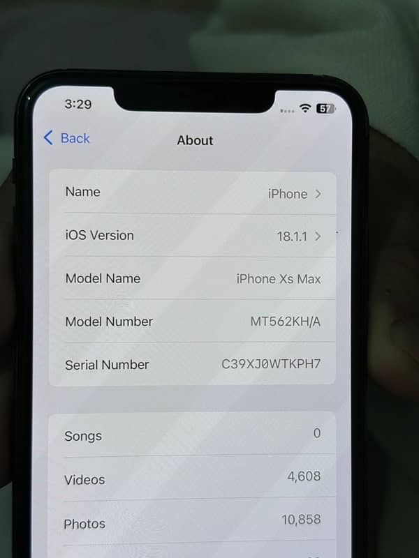 iPhone XS Max PTA Approved 512 gb 6