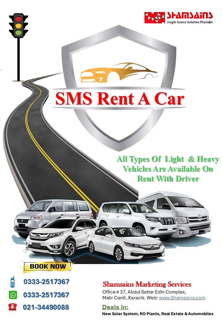 REN A CAR. All Types of Vehicles Available For Rent 0