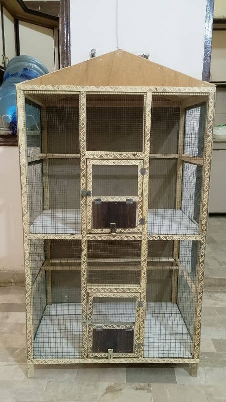 12 kabootar or bidrs ka new cage for sale (delivery available) 1