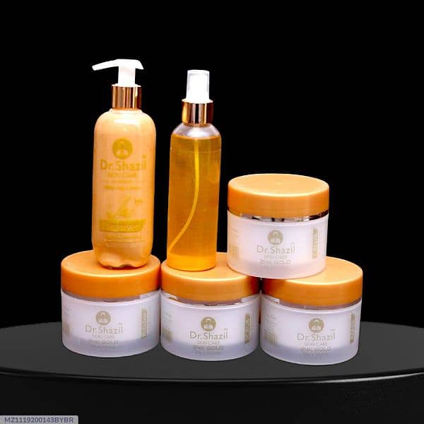 24k Gold Whitening And Brightening Facial kit, 300 ML 1