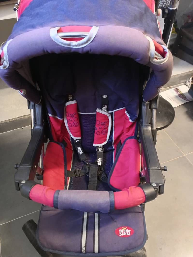 Bright Starts Baby Pram 1