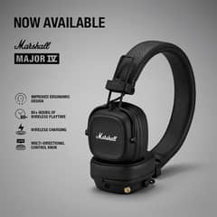 Marshal Major IV headset | 80+ hours battery health