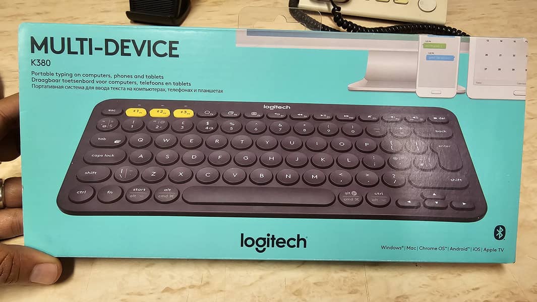 Logitech K380 Multi-Device Bluetooth Keyboard 0