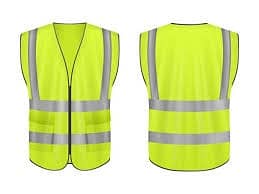 Best Quality Safety Vest High Visibility Camping Crossing 3