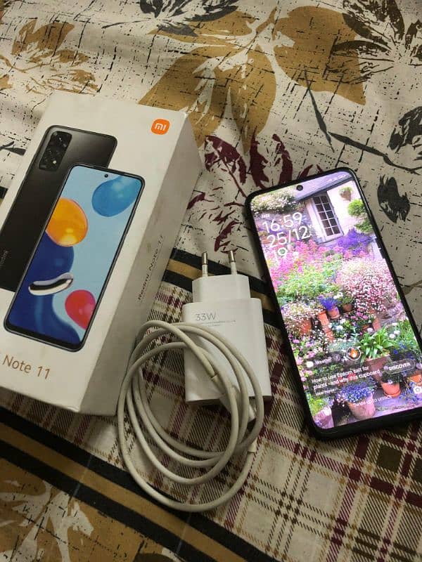 Redmi note 11 Box+charger 0