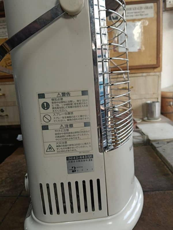 Rinnai ceramic gas heater 2500 5