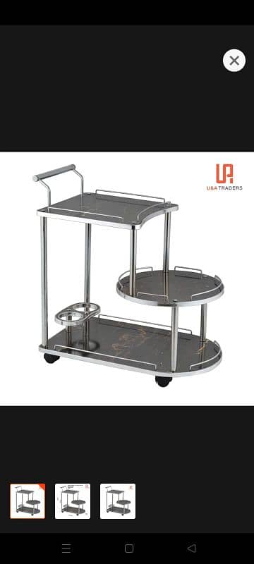 Food serving table or tea trolly for home ,cafe,Hotel and markets 3