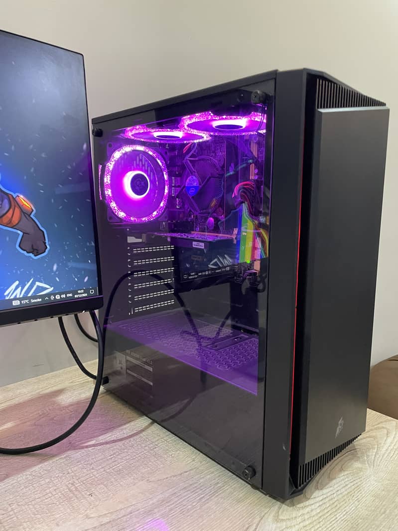 Gaming PC core i5 with monitor 4