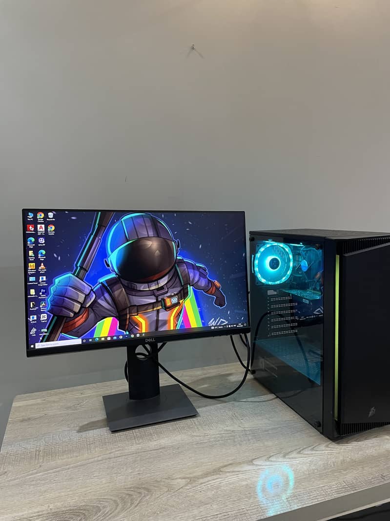 Gaming PC core i5 with monitor 11