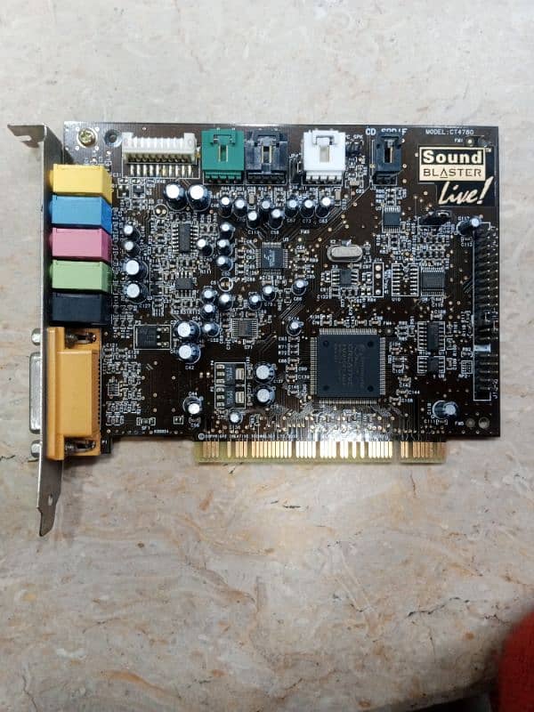 Creative Live Sound Blaster 5.1 sound card for Pc 2