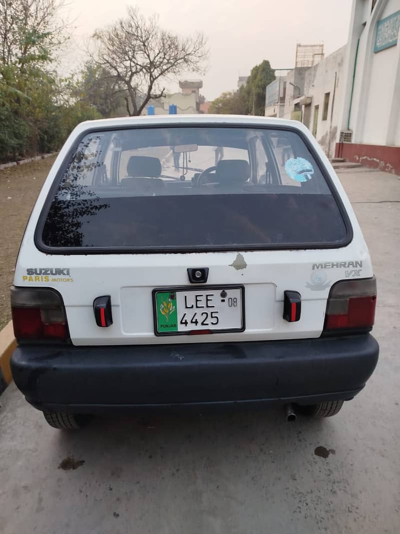 Suzuki Mehran VX 2008 |Suzuki Mehran |Mehran Car For Sale |03244513839 1