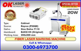 Fiber laser Marking Machine 20W / Marking machine for sale