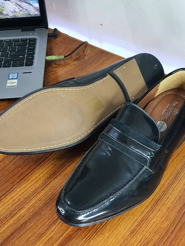 Pure Leather Imported Shoes Size 9 Made in India 3