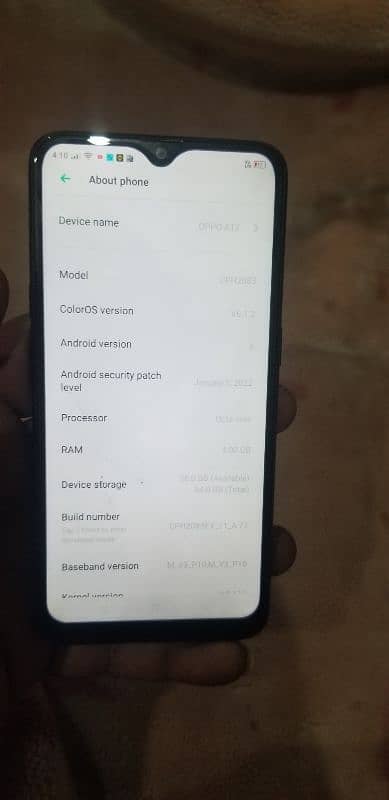 oppo a12 in very good condition 7