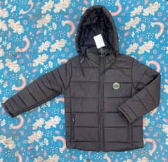 Men's stylish puffer jacket with polyester comfort free home delivery