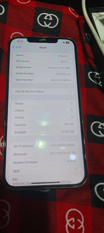 iPhone 12 pro Max 256 GB non pta 8