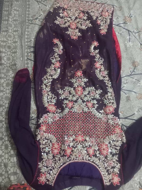 ready to wear dress with embroidered dopatta 5