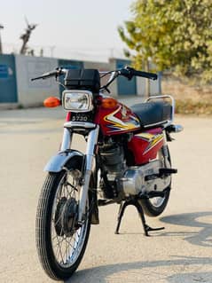 honda CG125 red color