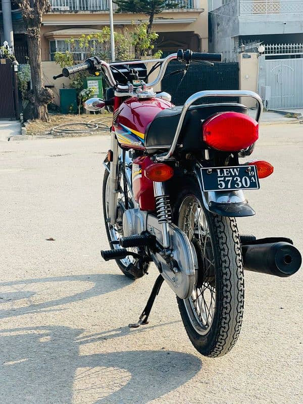 honda CG125 red color 2