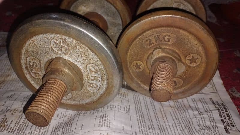 dumbbells pair for sale 3