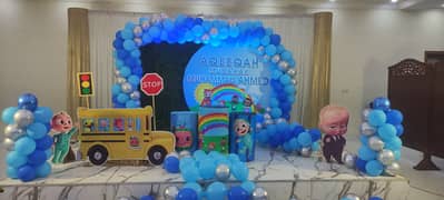 birthday party decoration / birthday decrotion