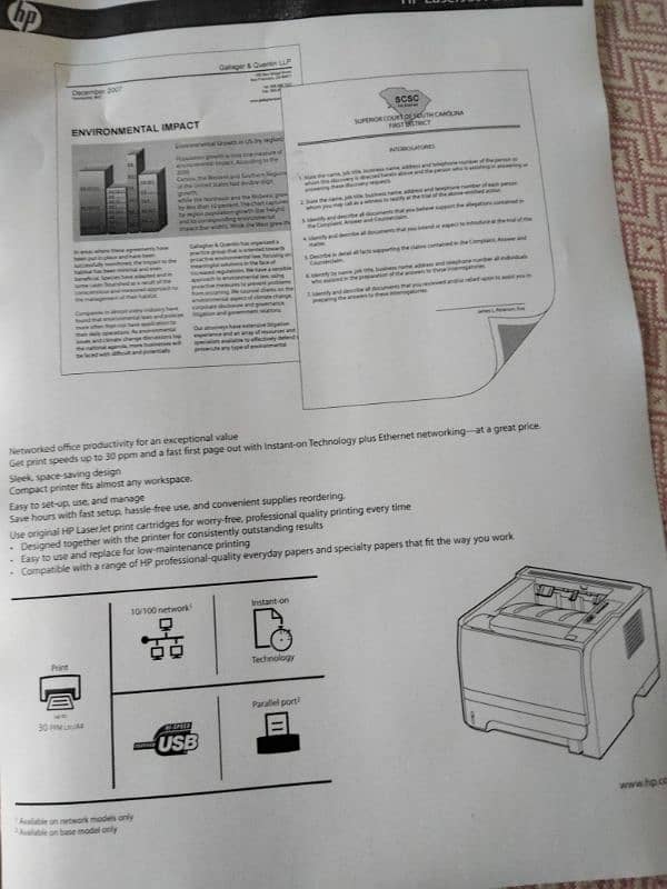 HP Laserjet printer 2035 5