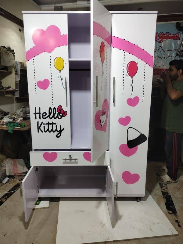 kids wardrobe / baby cupboard / Almari 18