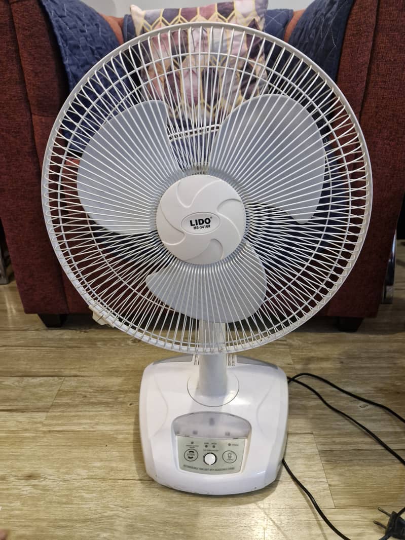 Lido portable padestal fan 0