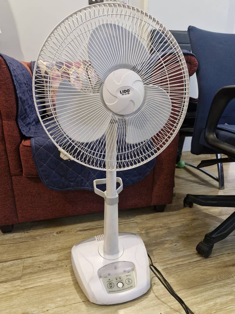 Lido portable padestal fan 2