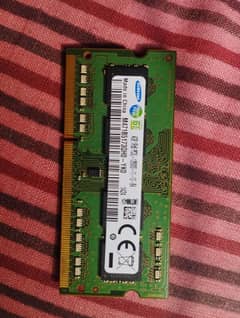 4 Gb ddr 3 pc3-12800 laptop ram. working no issue