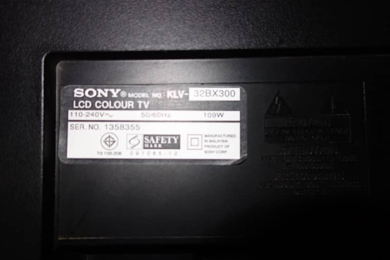 Sony Bravia 32 inch Lcd Made by Malaysia Original 5