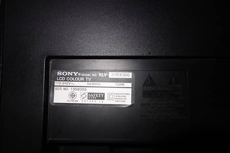 Sony Bravia 32 inch Lcd Made by Malaysia Original 6