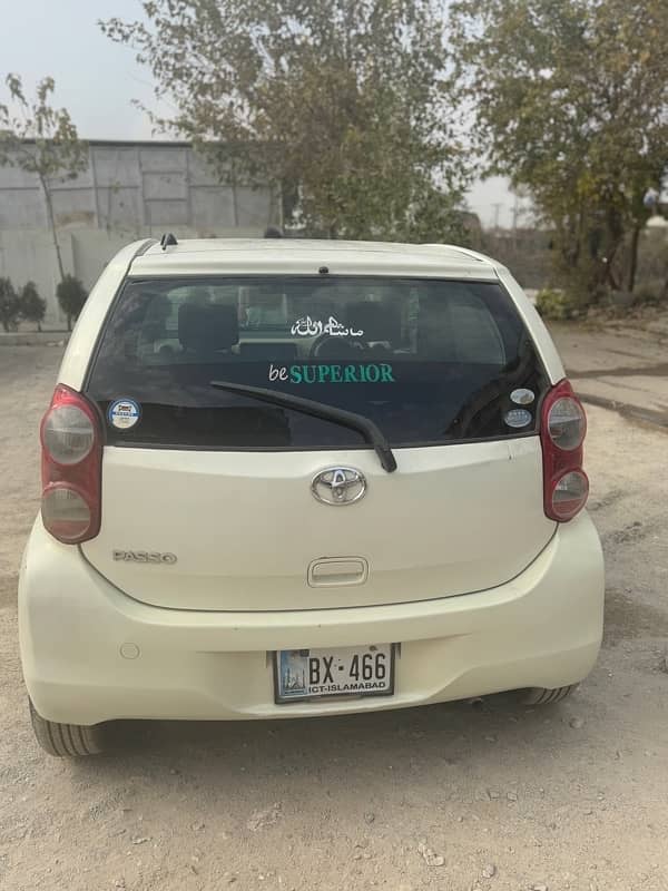 Toyota Passo 2011 Off White 0