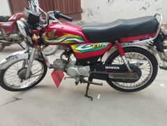 honda cd 70 2022/ 2023 model hai good condition